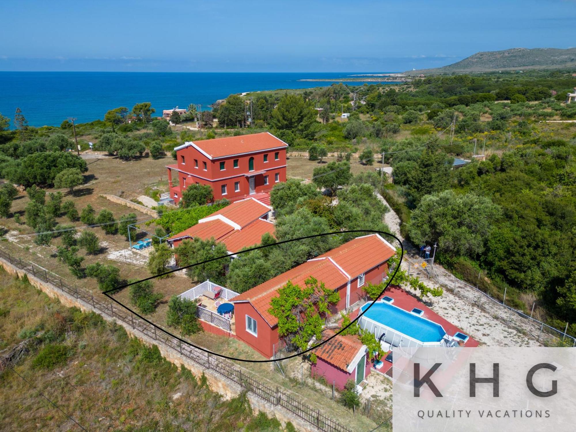 Mondo Cosseri Villa Rossa-Dorothea And Mondo Cosseri Villa Rossa-Penelope, With Own Shared Pool Ληξούρι Εξωτερικό φωτογραφία
